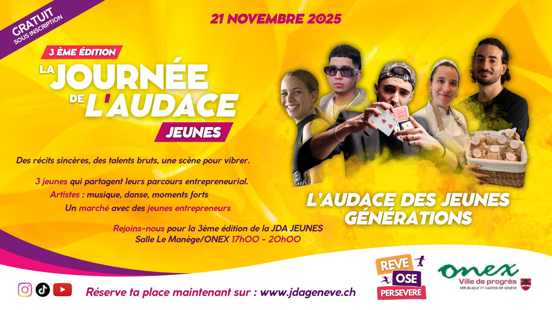 LA Journée De l'Audace Jeune par Sonia Chardonnens